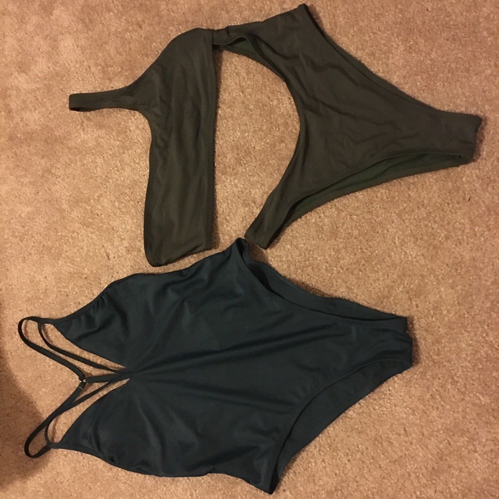 One piece bathing suits